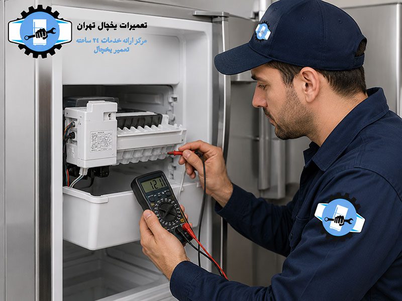 علت کار نکردن یخساز یخچال ویرپول